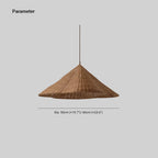 Ritta Vintage Rattan Pendant Light Living Room Bedroom