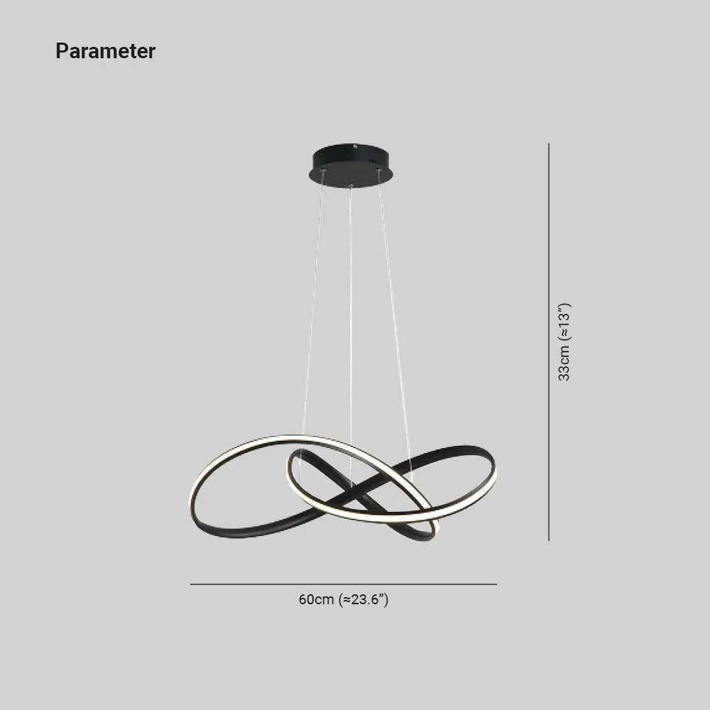 Arisha Pendant Light linear Modern Acrylic Dining Room