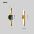 Arisha Modern Marble LED Wall Lamp