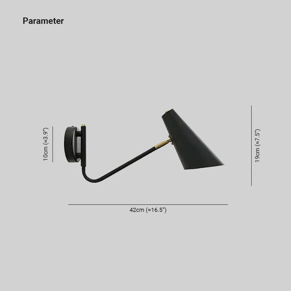 Epoch Minimalism Rotatable LED Indoor Wall Lamp Bedroom Living Room Study Room
