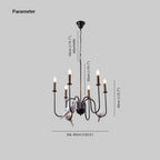 Silva Vintage Chandelier Bedroom Cafe Living Room