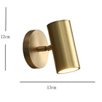 Arisha Moden Spotlight Cylindrical Wall Lamp