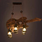 Epoch 6 Lantern Guitar Wood/ Pendant Light