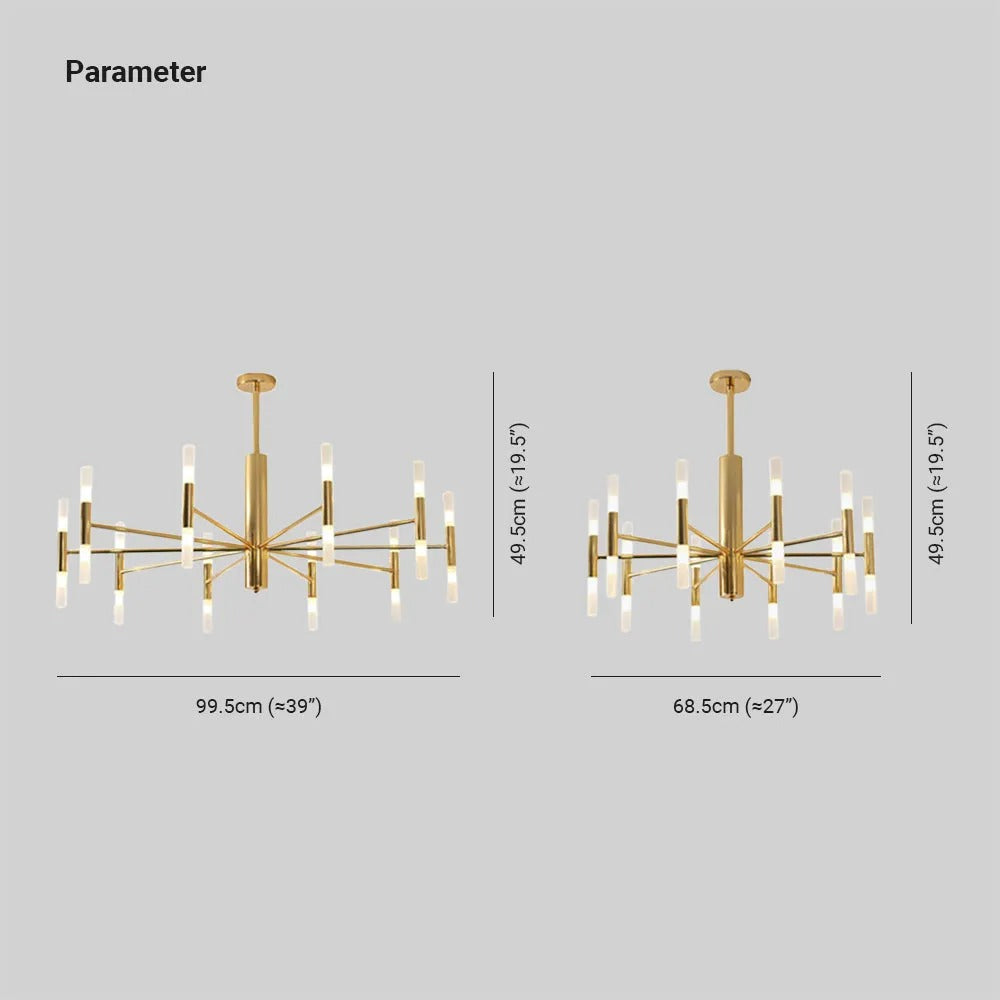 Kristy Modern Cylindrical Chandelier