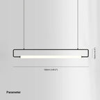 Arisha Modern Minimalist rectangular Pendant Light
