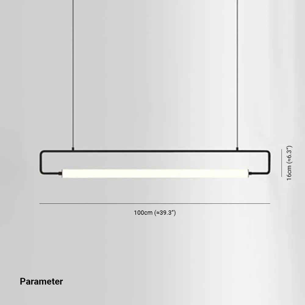 Arisha Modern Minimalist rectangular Pendant Light