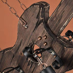 Epoch 6 Lantern Guitar Wood/ Pendant Light