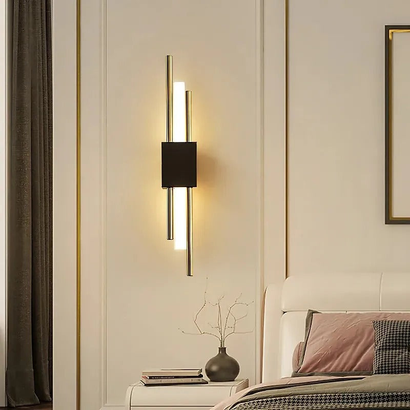 Arisha Modern Linear Design LED Indoor Wall Lamp Bedroom Living Room Dining Room