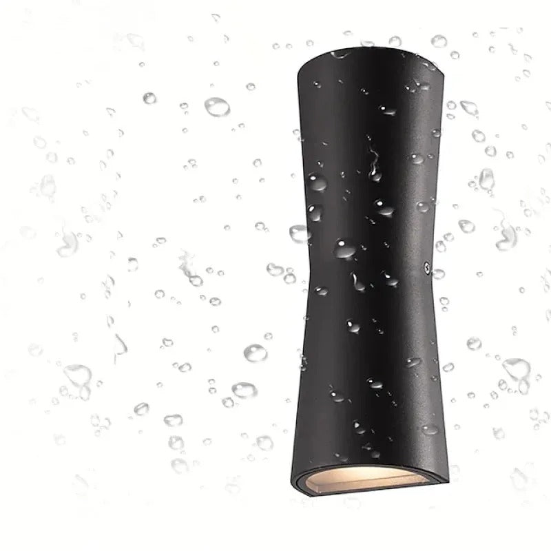 Ray Minimalist Torch LED Outdoor Wall Lamp Garden Corridor Terrace