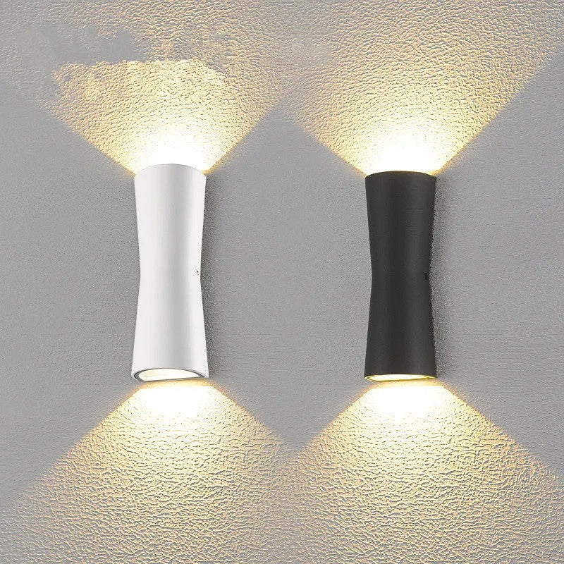 Ray Minimalist Torch LED Outdoor Wall Lamp Garden Corridor Terrace