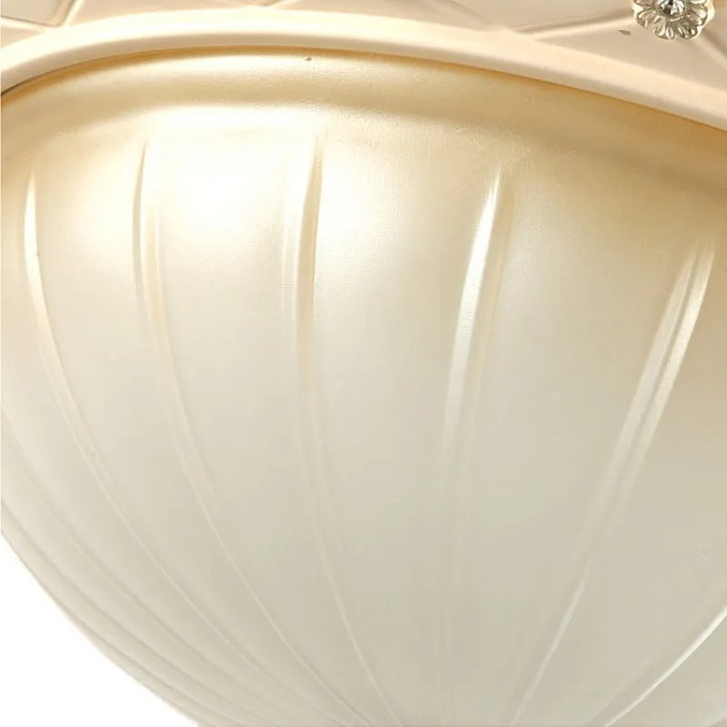 Silva Minimalist Flush Mount Ceiling Light Resin Living Room