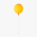 Aria Frosted Balloon Flush Mount Ceiling Light for Children's Room
