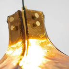 Arisha Handmade Retro Glass Pendant Light, Four-Leaf Flower