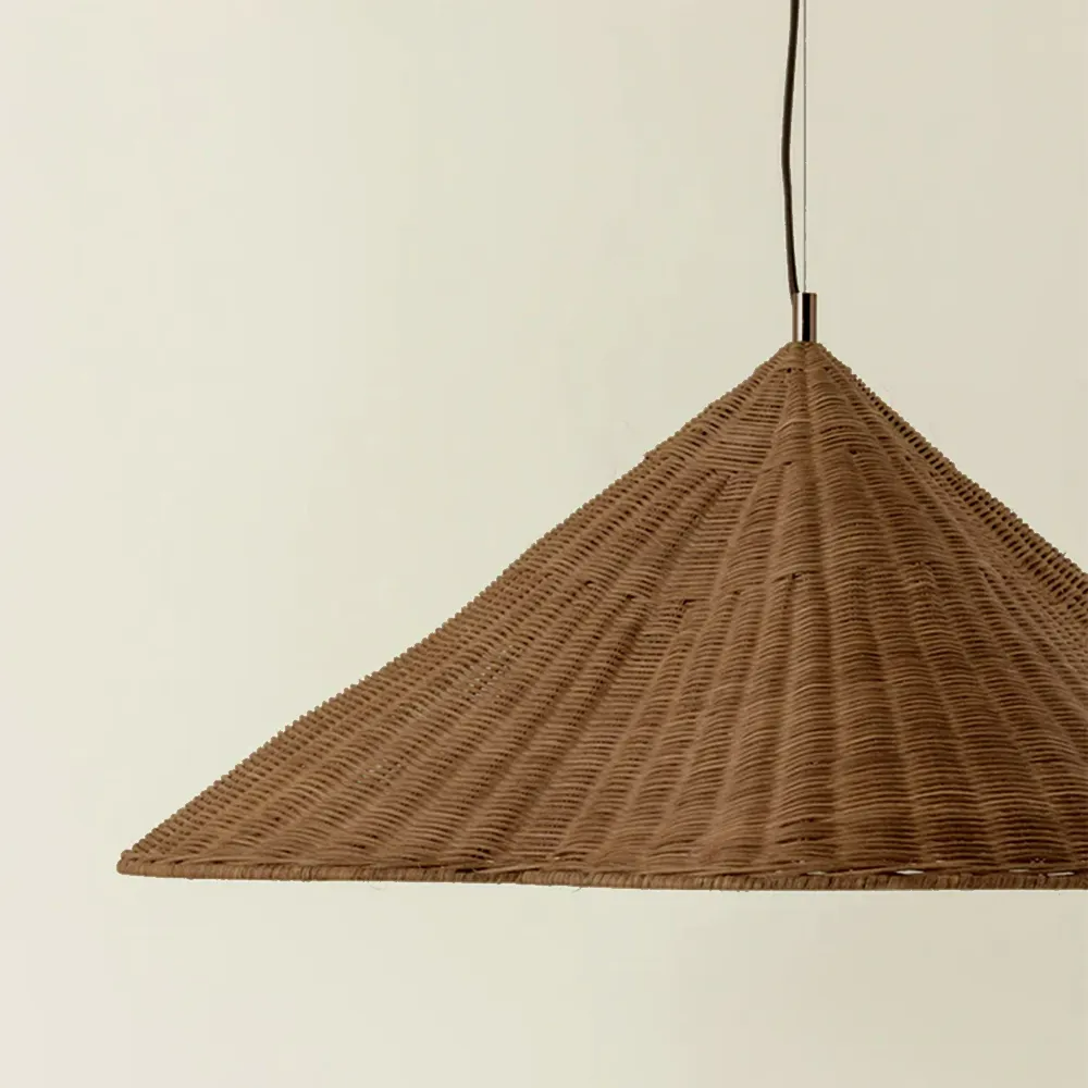 Ritta Vintage Rattan Pendant Light Living Room Bedroom