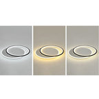Arisha Modern Square Round Flush Mount Ceiling Light