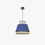 Ritta Fabric/Rattan Pendant Light, 2 Style