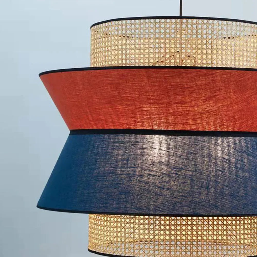 Ritta and Rattan Pendant Light