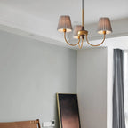 Silva Modern Retro Fabric Chandelier
