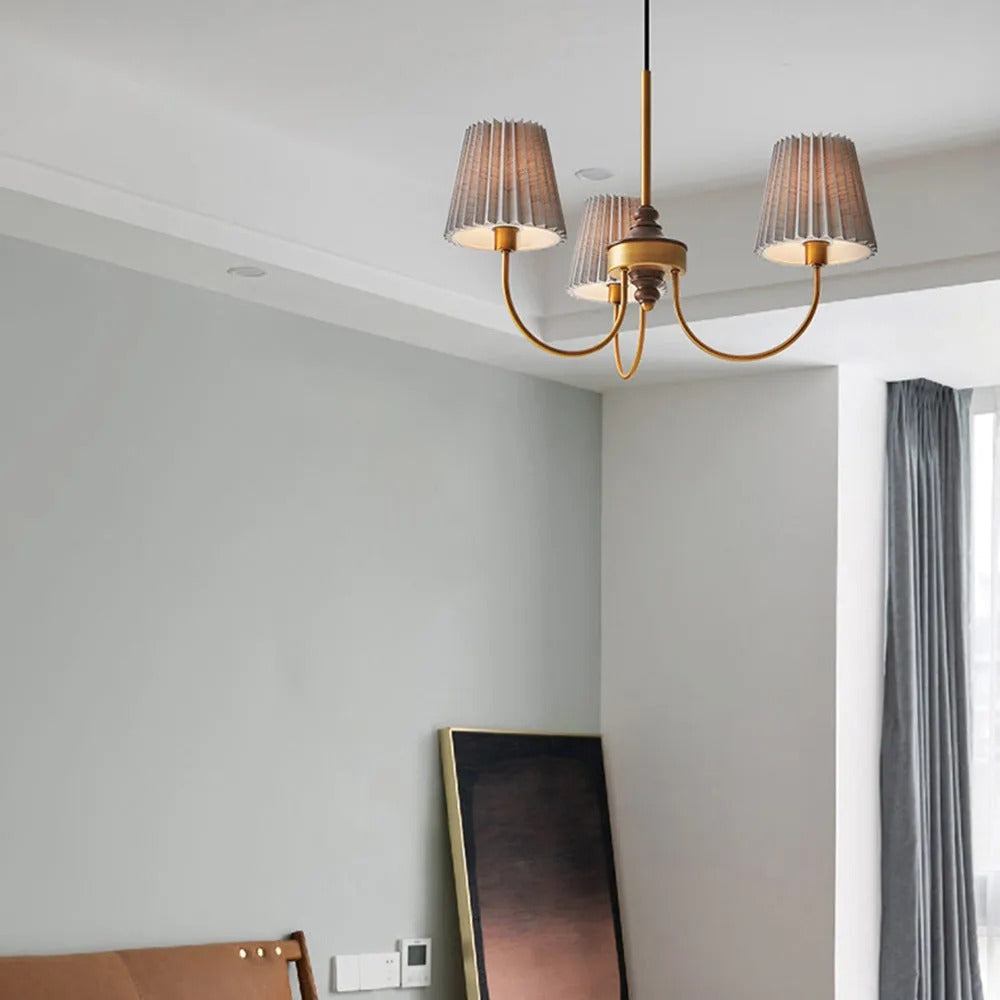 Silva Modern Retro Fabric Chandelier