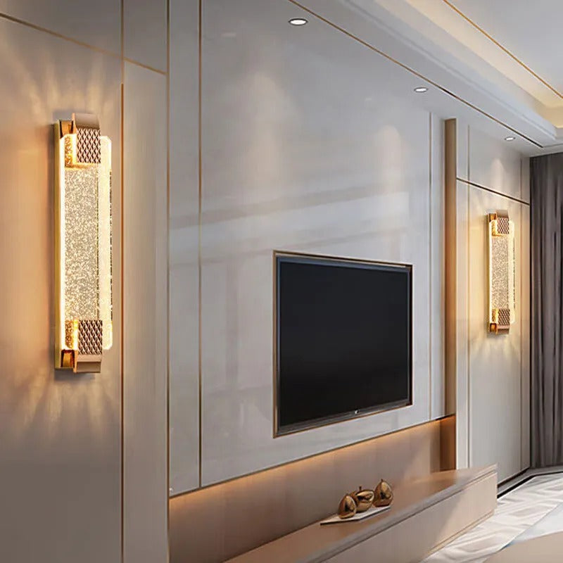 Arisha Modern Indoor Wall Lamp /Glass Living Room/Dining Room