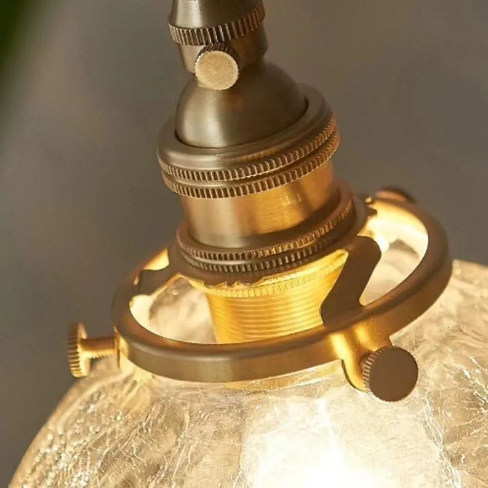 Valentina Retro Luxury Glass Pendant Light