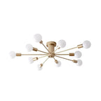 Valentina Modern Globe Bubble Flush Mount Ceiling Light