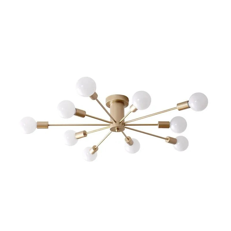 Valentina Modern Globe Bubble Flush Mount Ceiling Light