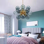Valentina Glass Bubble Pendant Light for Kitchen Island