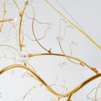 Olivia Romantic Art Deco Branch Pendant Light Living Room - image 7