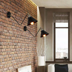 Epoch Retro Wall Lamp with Swing Arm