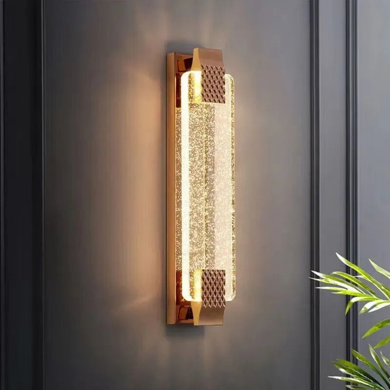 Arisha Modern Indoor Wall Lamp /Glass Living Room/Dining Room