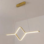 Arisha Modern Linear Square Pendant Light