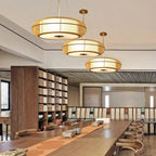 Muto Natural Basket Weave Wood/ Pendant Light