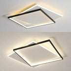 Arisha Modern Duo-Square Flush Mount Ceiling Light