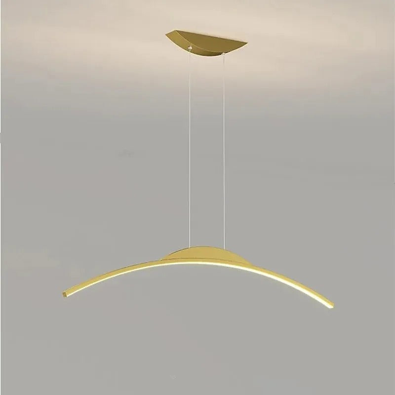 Arisha Minimalist Linear Remote Control Pendant Light