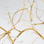 Olivia Romantic Art Deco Branch Pendant Light Living Room - image 8