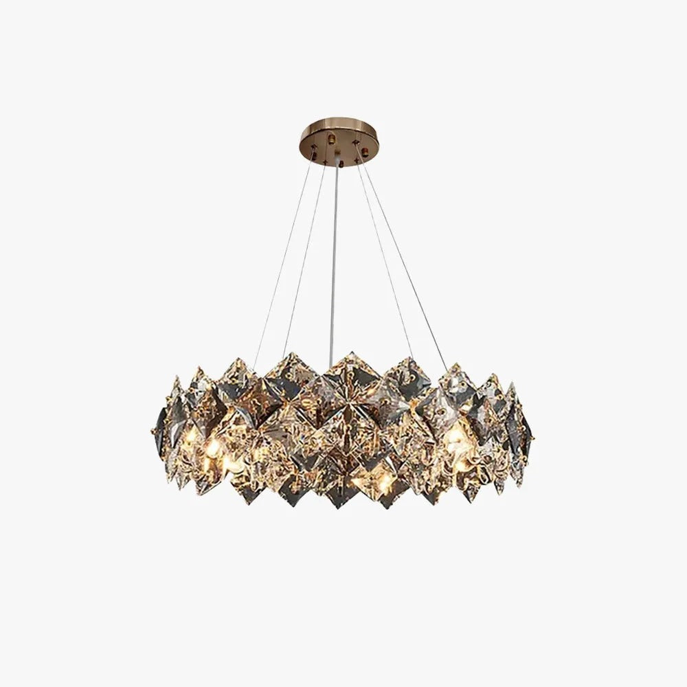 Kristy Modern Tiered Chandelier Crystal Living Room