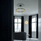 Aethera Circular Glass Chandelier