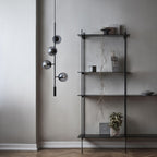 Erevia Brass & Glass Pendant Light