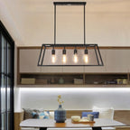 Epoch Industrial LED Modern Pendant Light Glass Kitchen Bedroom Living Room