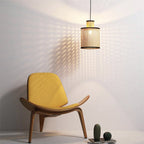 Ritta Vintage Handmade Pendant Light Rattan Bedroom