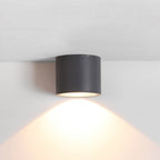Ray Modern Cylindrical Flush Mount Ceiling Light Glass