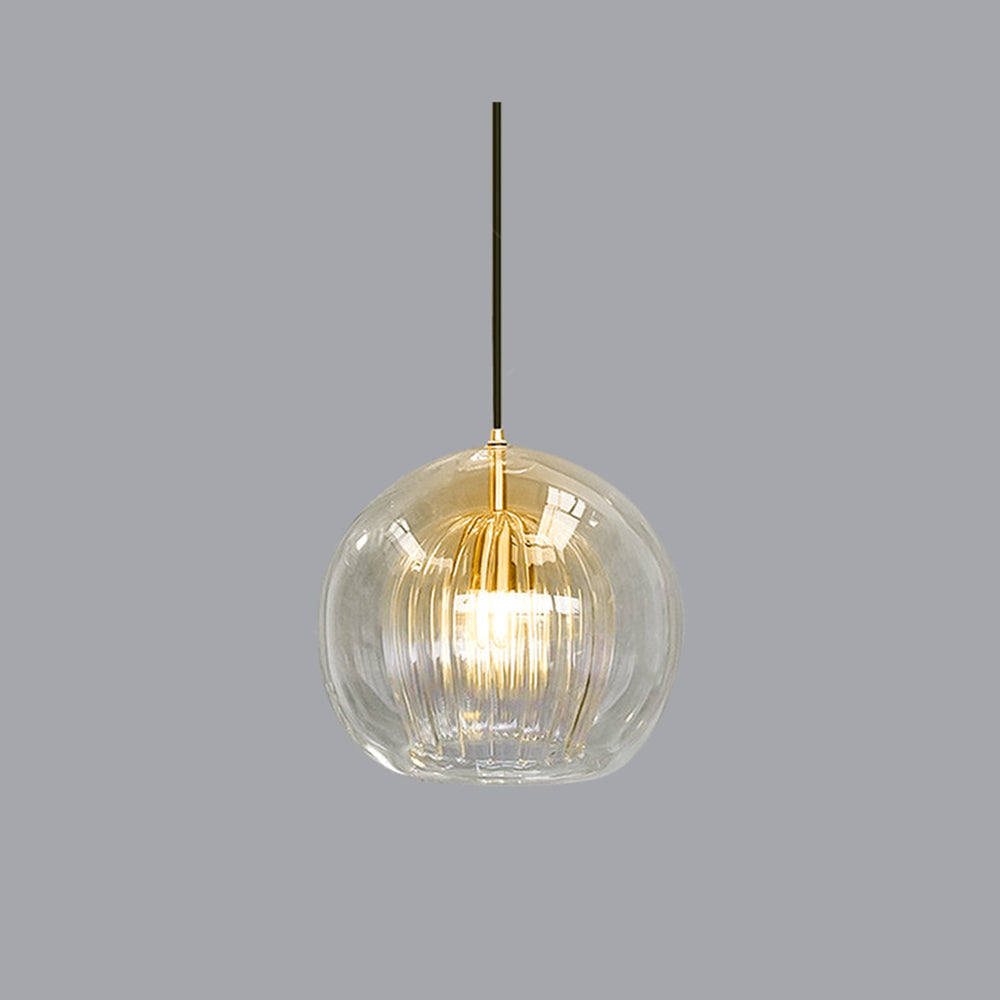 Valentina Nordic Glass Globe Pendant Light - image 6