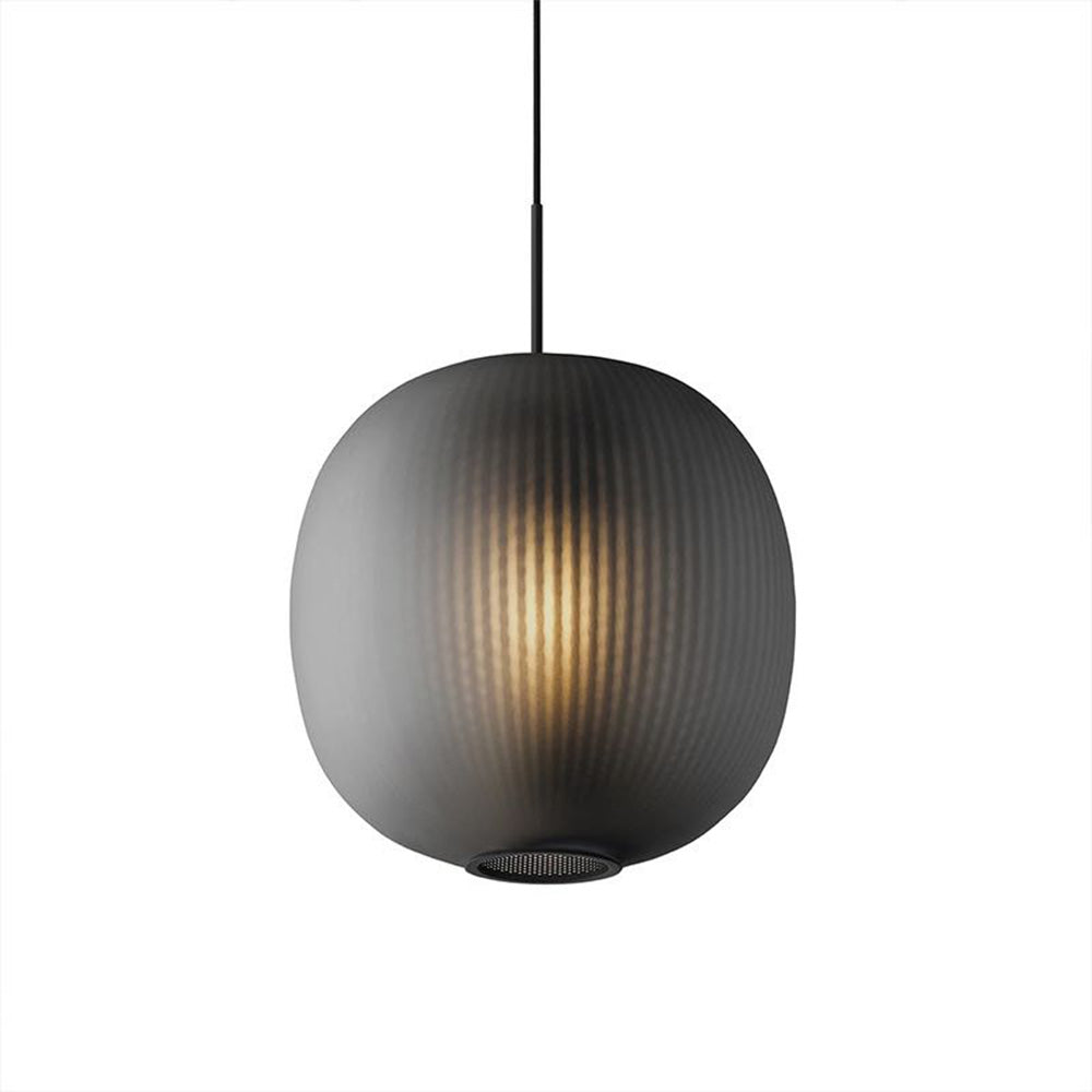 Valentina Frosted Glass Cylinder Pendant Light Sandy Glass