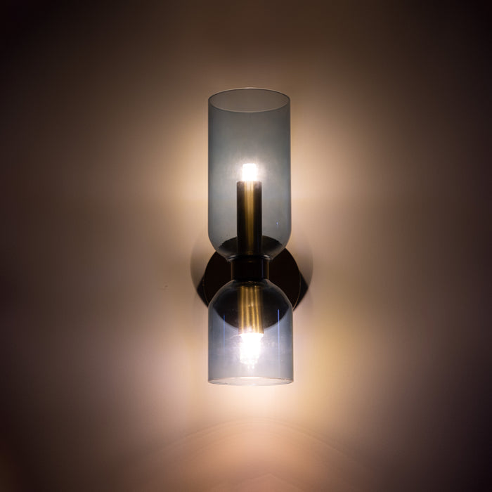 Valentina Modern Bedroom Glass Wall Lamp Sconce - image 6