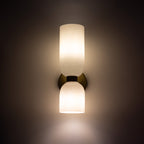 Valentina Modern Bedroom Glass Wall Lamp Sconce - image 11