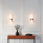 Valentina Modern Bedroom Glass Wall Lamp Sconce - image 12