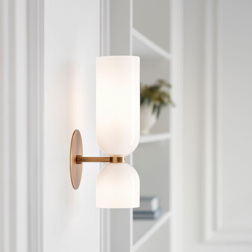 Valentina Modern Bedroom Glass Wall Lamp Sconce - image 14