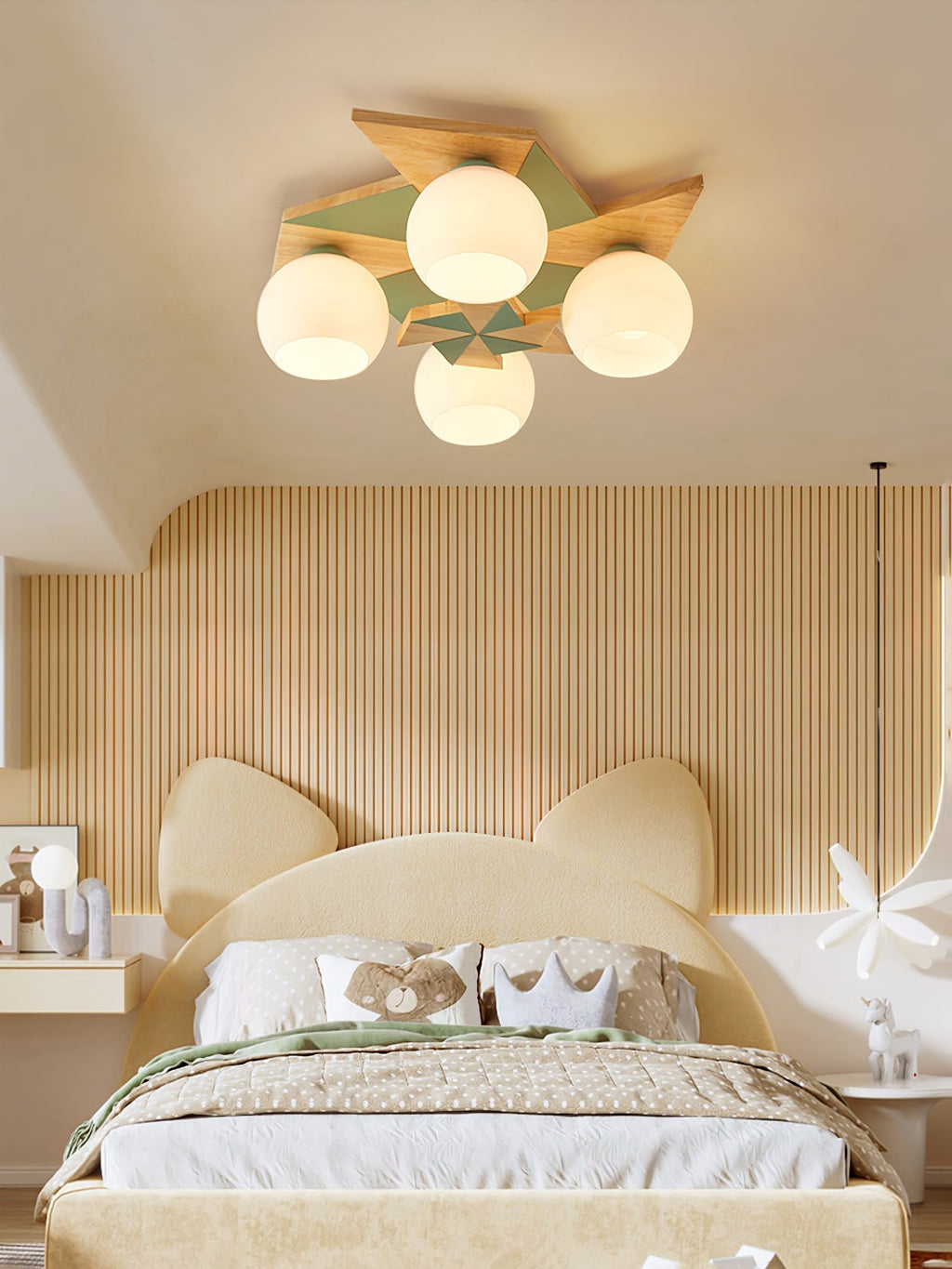 Ewooda Wooden Ceiling Lamp