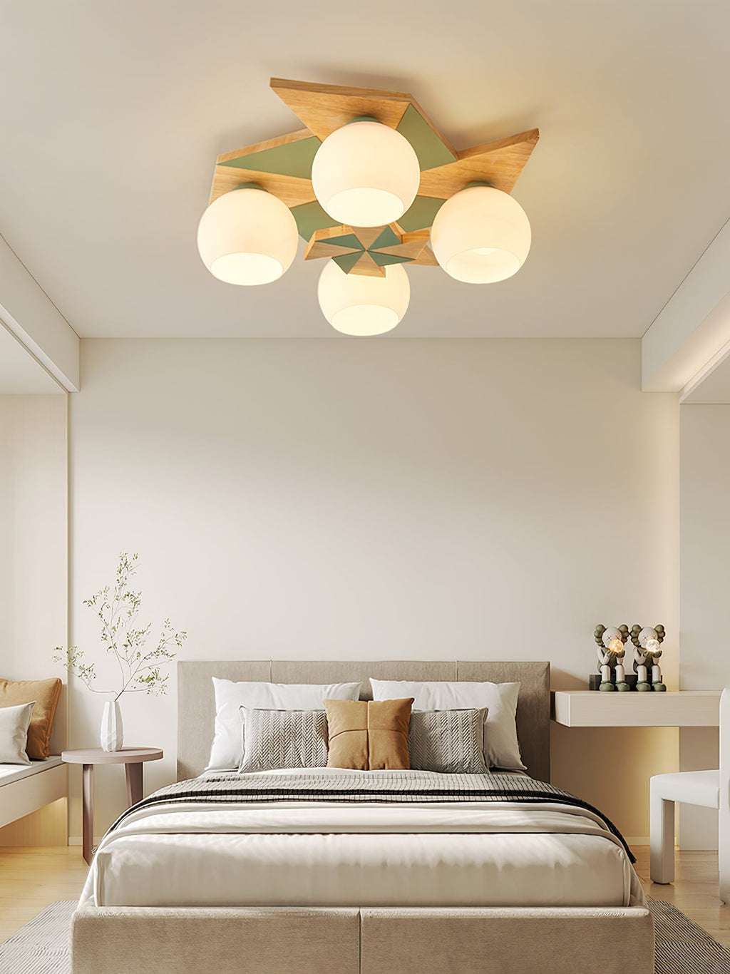 Ewooda Wooden Ceiling Lamp